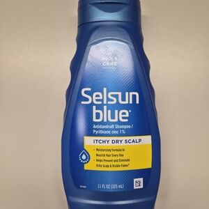 Selsun Blue Itchy Dry Scalp Antidandruff Shampoo NEW 11 oz